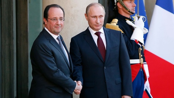 Путин и Олланд обсудили нагорно-карабахский конфликт